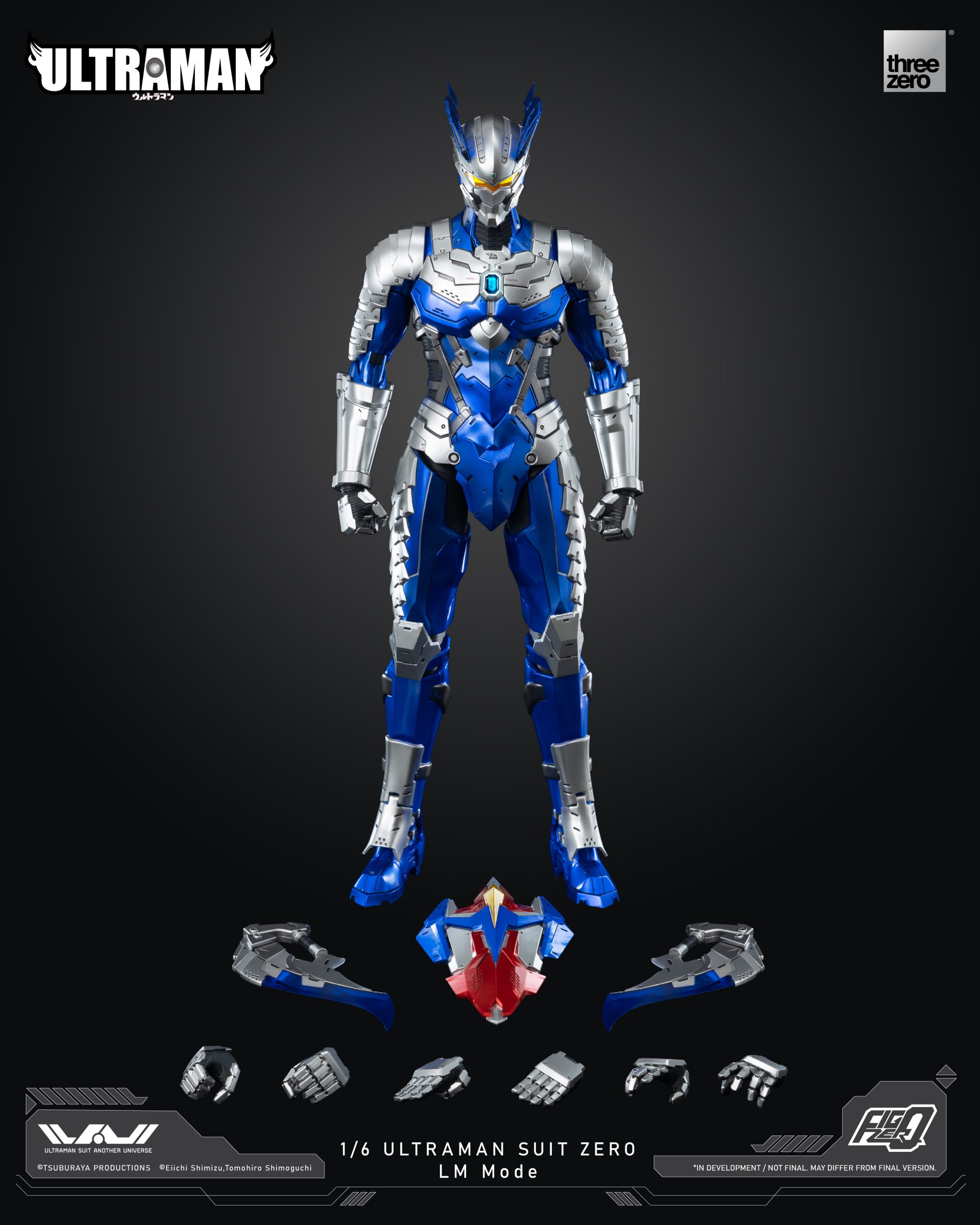 ULTRAMANフィグゼロ 1/6 ULTRAMAN SUIT ZERO LM Mode – threezero store