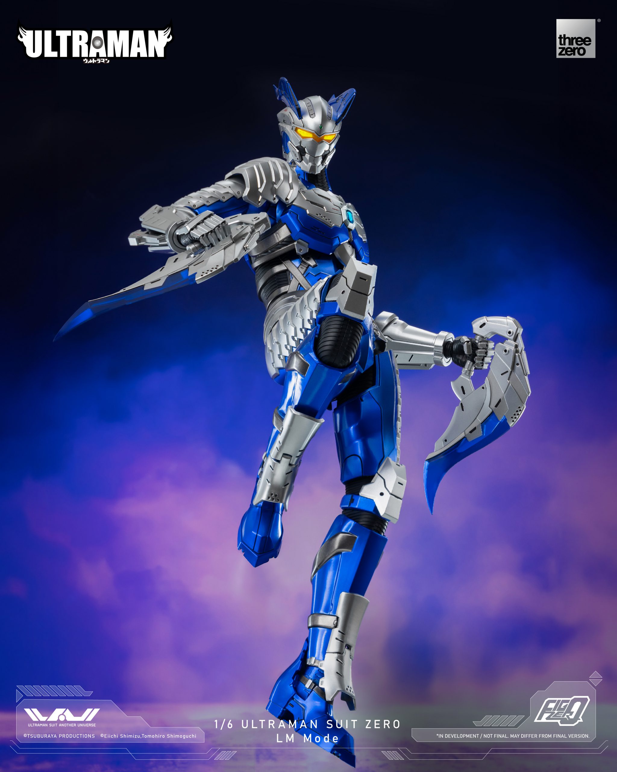 ULTRAMANフィグゼロ 1/6 ULTRAMAN SUIT ZERO LM Mode – threezero store