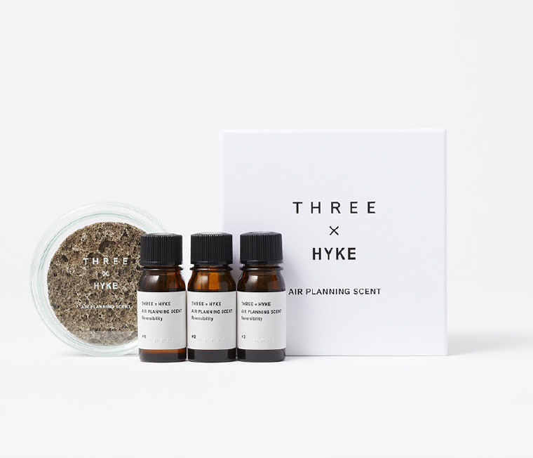 THREE × HYKE AIR PLANNING SCENT REVERSIBILITY | THREE（スリー）