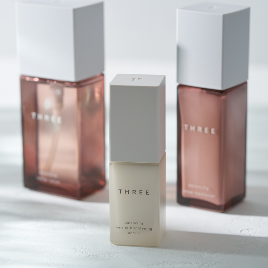 THREE バランシング バリア ブライトニング セラム | 美容液・オイル