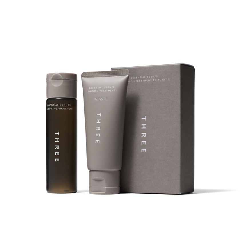 THREE エッセンシャルセンツ ディープ クレンズ ＆ ヘアケア