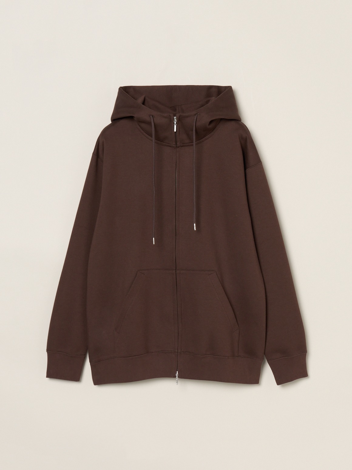 Men's cardboard sweat zip hoody｜スリードッツ オフィシャル