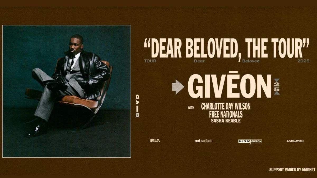 GIVĒON Announces Fall 'Dear Beloved, The Tour' | TicketNews