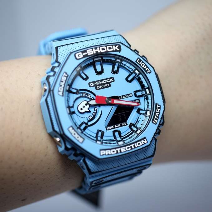 G-SHOCK】まるで漫画の世界から飛び出してきたみたい!!GA-2100MNG-2AJR