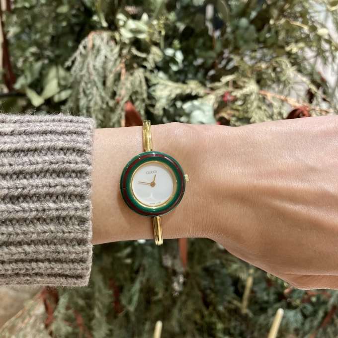 GUCCI チェンジベゼル ヴィンテージ VINTAGE 】大人気のグッチの