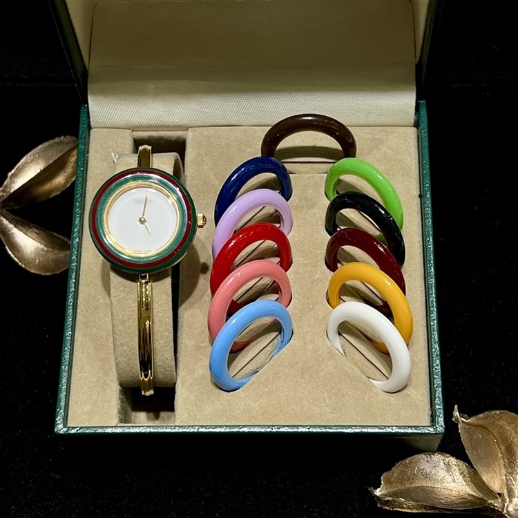GUCCI＜VINTAGE＞】大人気ヴィンテージウォッチ、change bezel の紹介