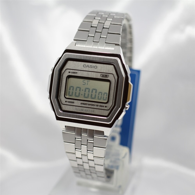 CASIO カシオ A1000A-7JF デジタル腕時計 シルバー CASIO（カシオ
