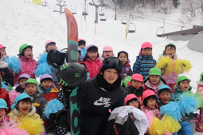 平野歩夢選手、南会津に来たる！！ - ふくしまの旅