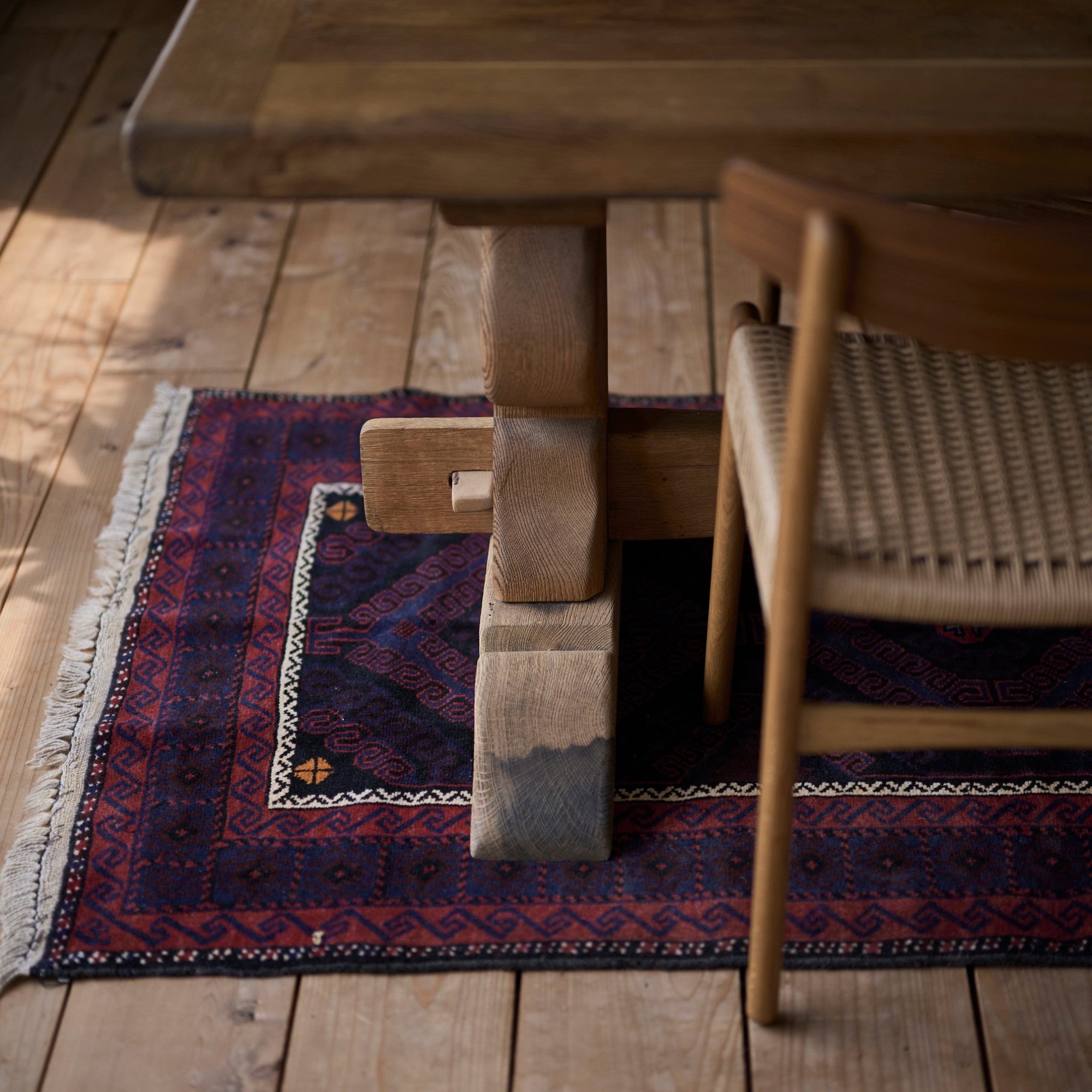 ヴィンテージラグ、はじめの一枚｜暮らしに、時間の深みを敷くという