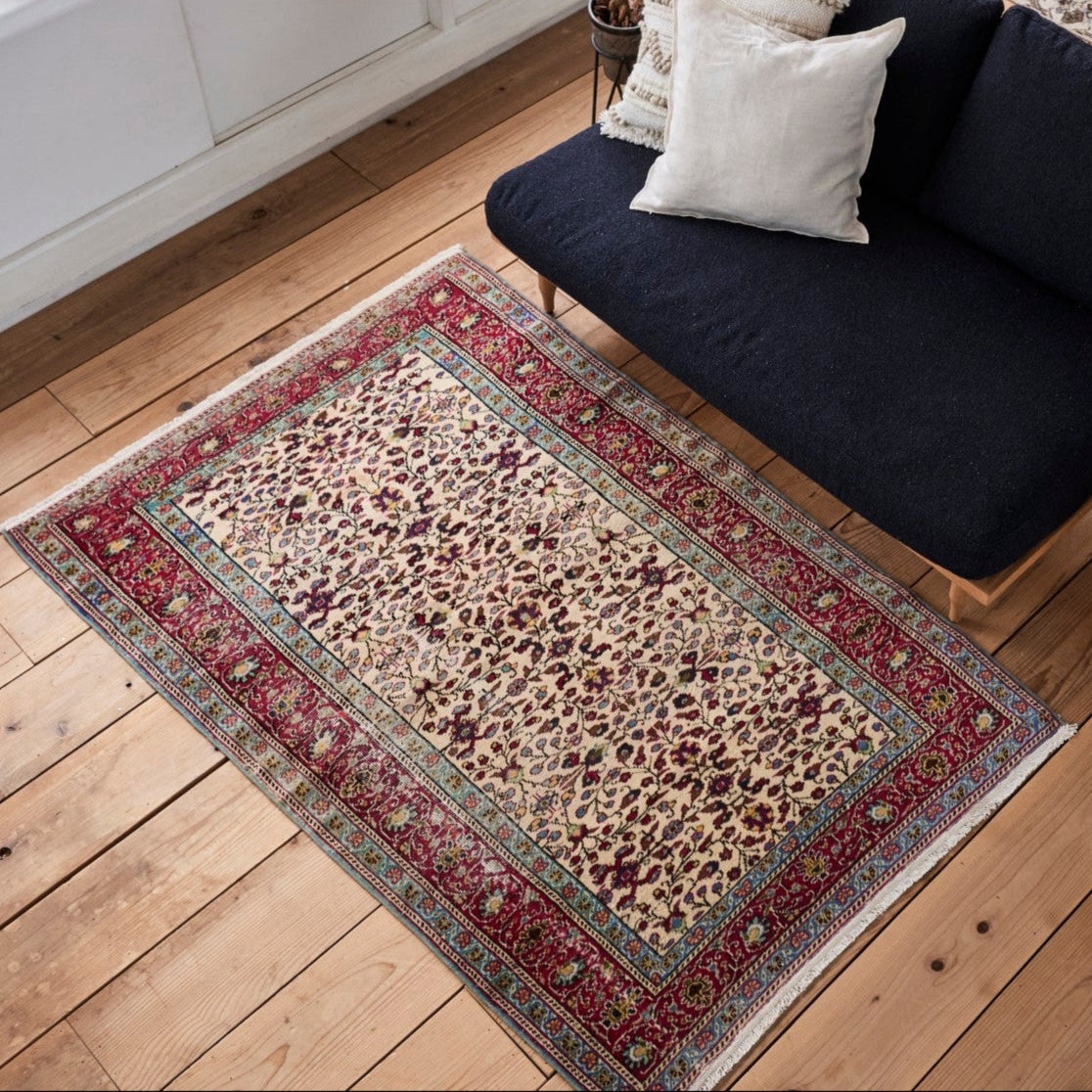 ヴィンテージラグ | トルコ・カイセリ No.03 | 赤色 | 170×105 – tiflo