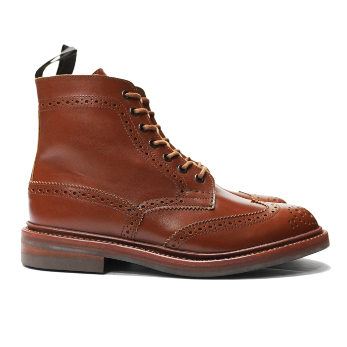 Tricker's（トリッカーズ）カントリーブローグブーツ（ダイナイト