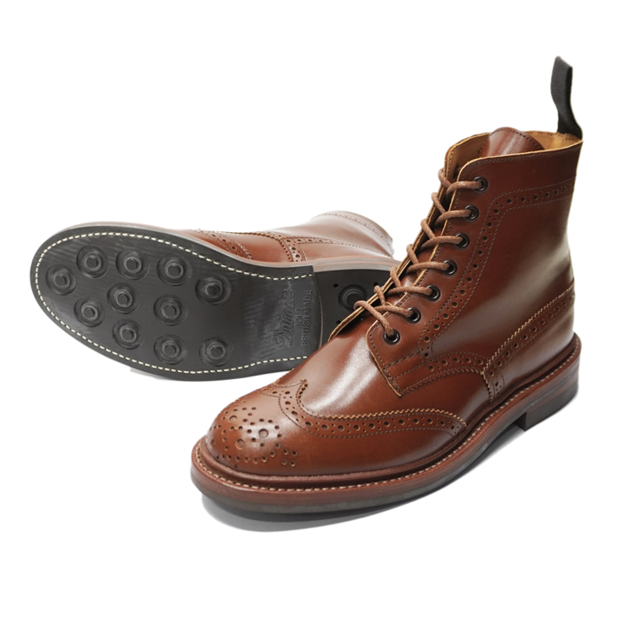 Tricker's（トリッカーズ）カントリーブローグブーツ（ダイナイト