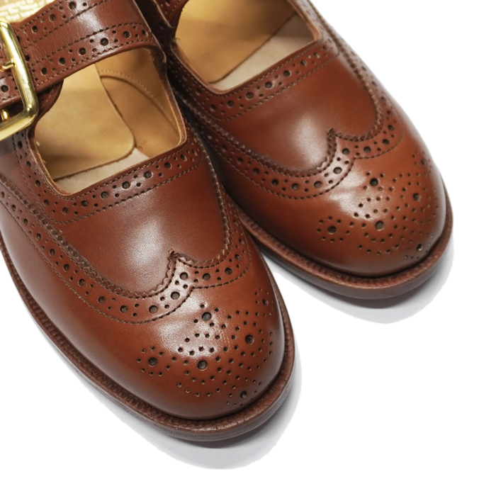 Tricker's（トリッカーズ）Mary Jane Brogue Shoes（メリージェーン