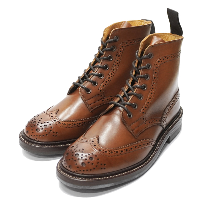 Tricker's（トリッカーズ）カントリーブローグブーツ（ダイナイト