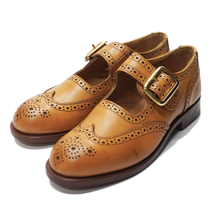 Tricker's（トリッカーズ）Mary Jane Brogue Shoes（メリージェーン
