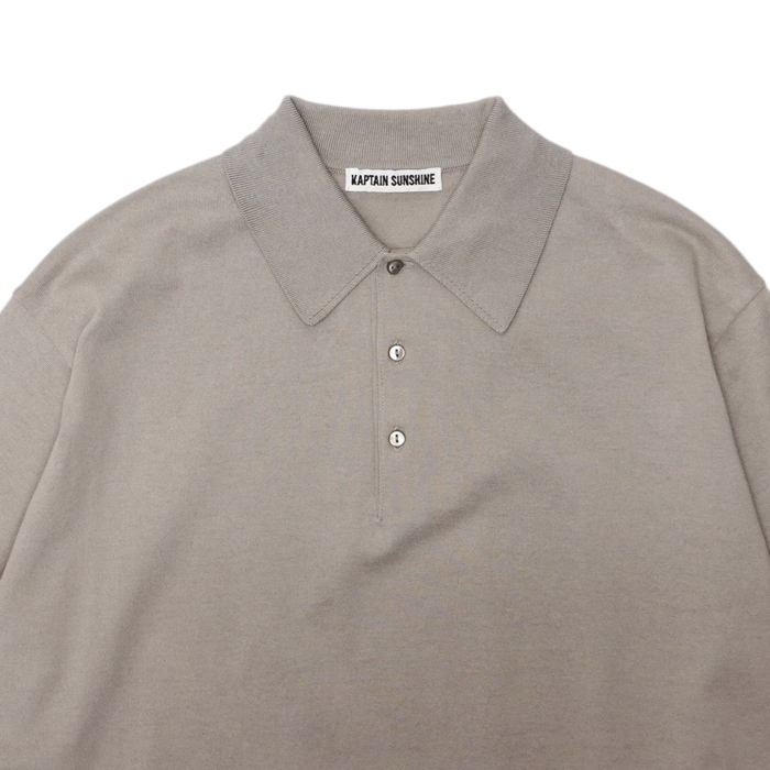 KAPTAIN SUNSHINE（キャプテンサンシャイン）Cotton Knit Polo Shirt