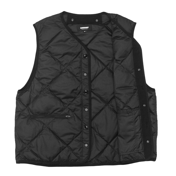 MODMNT（モドメント）LINER DOWN VEST（ライナーダウンベスト）/ Black