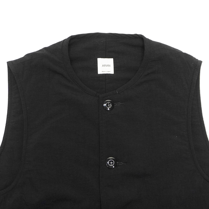 ARAN（アラン）VEST（ベスト）”ナイロンタッサー