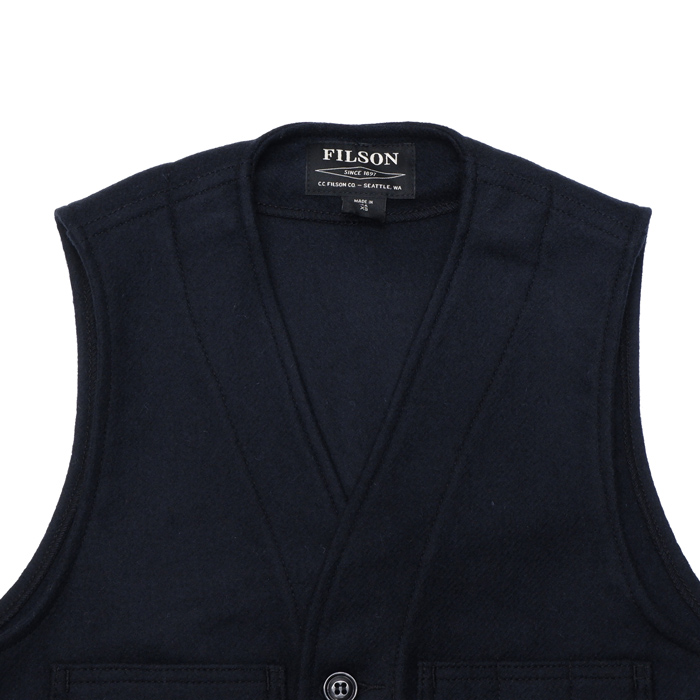 FILSON（フィルソン）MACKINAW WOOL VEST（マッキーノウールベスト