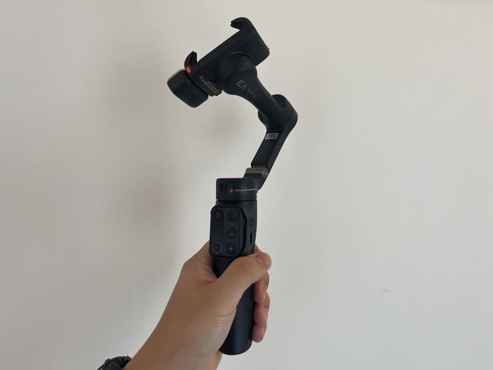 hohem V3 スマホジンバル』レビュー、AI自動追跡機能搭載