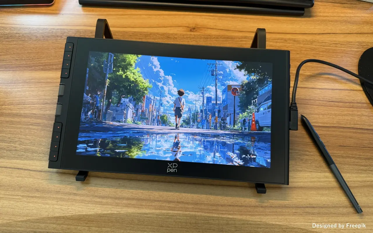 XPPen Artist 12 3rd 実機レビュー！描き心地・発色・操作性が圧倒的な