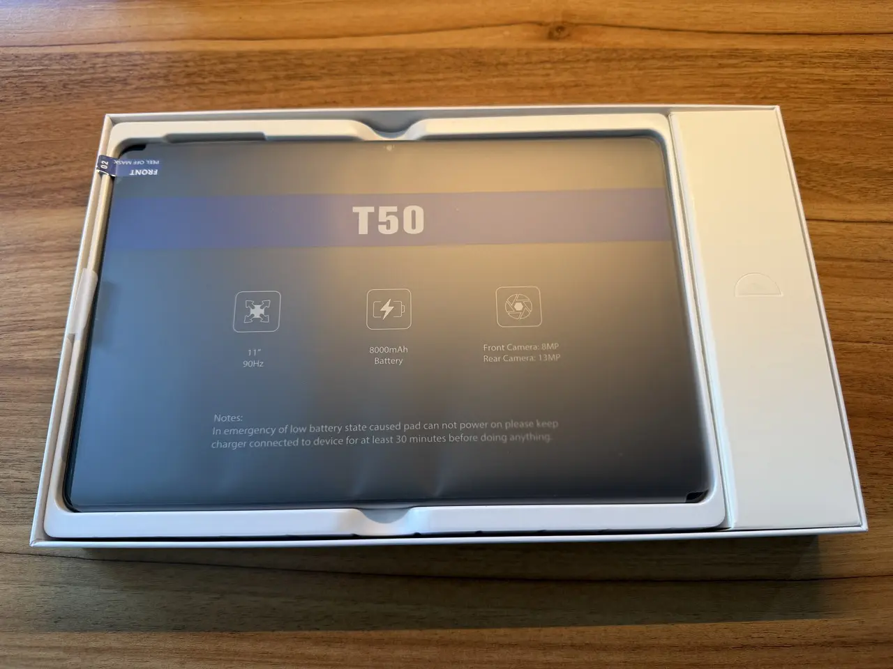 TABWEE T50 実機レビュー！Android 16搭載11インチタブレットの性能
