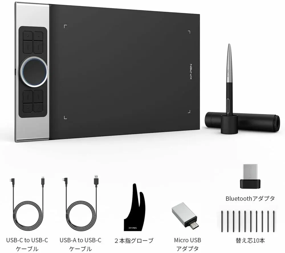 XP-Pen Deco Pro SW』レビュー | 幅広い用途に活躍できる高性能ペン