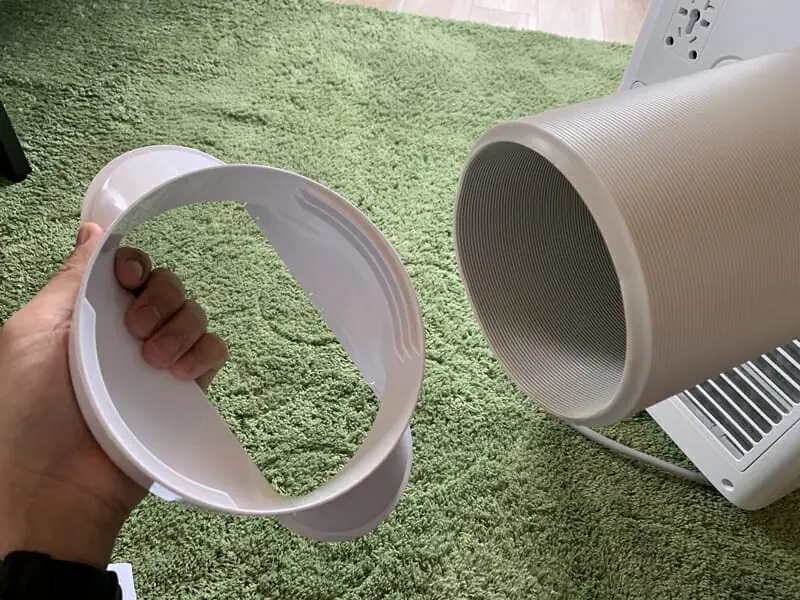 Rintuf 2.6kWスポットクーラー』レビュー | 冷房・除湿・換気が可能な