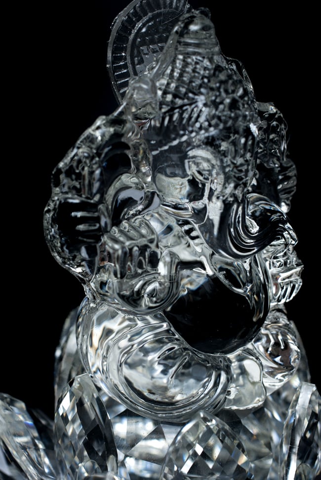 訳アリ]蓮に坐るクリスタルガネーシャ[14cm] の通販 - TIRAKITA.COM