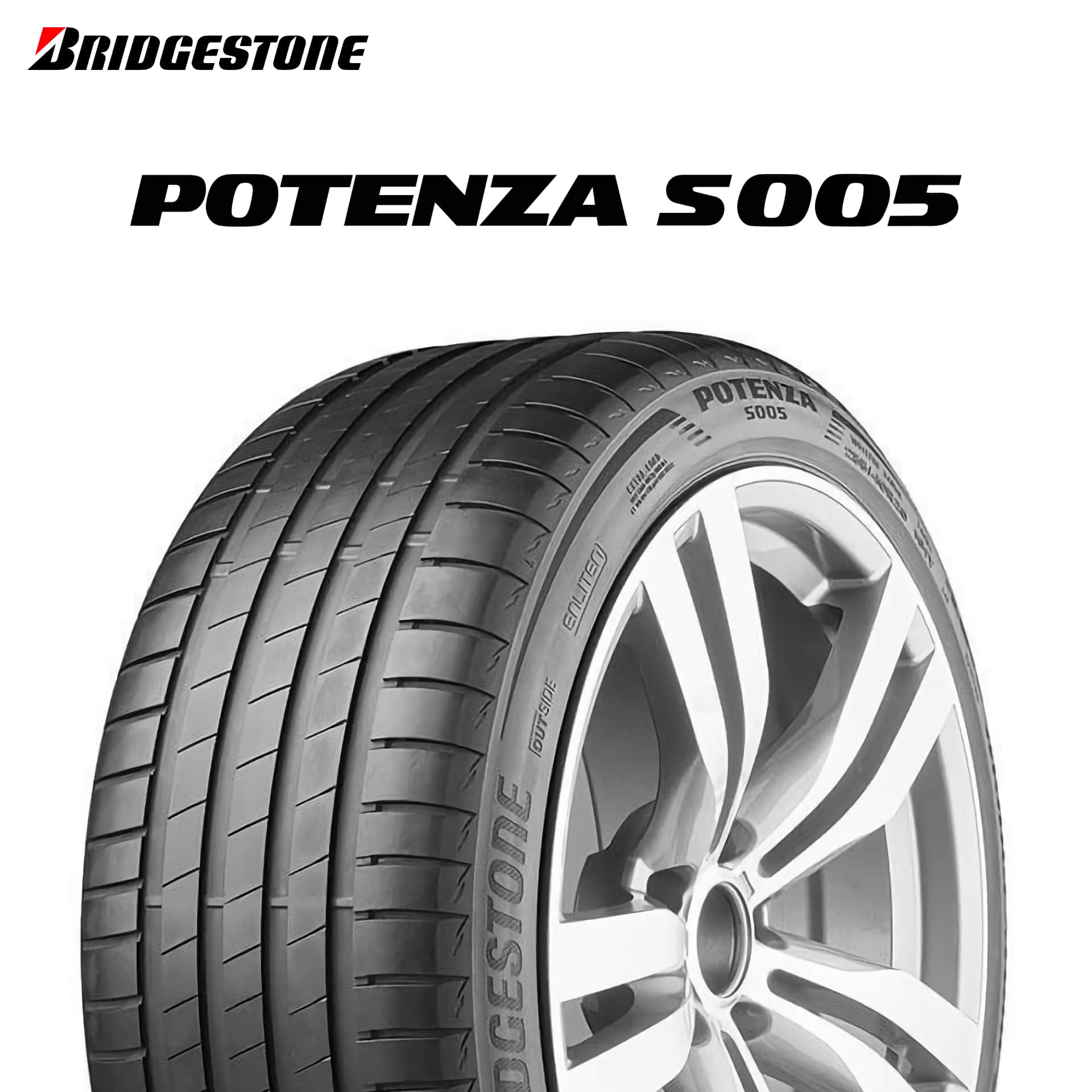 25年製 315/30R20 (101Y) RFT ブリヂストン POTENZA S005 （ポテンザ