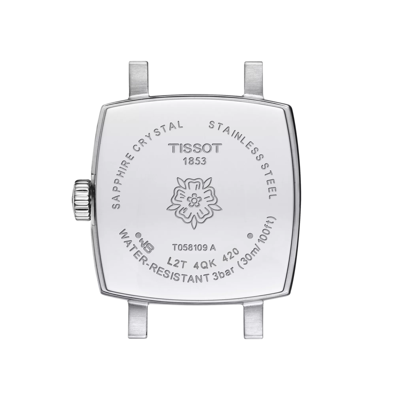 TISSOT ラブリー スクエア 20x20mm | モデル T0581091104101 | Tissot