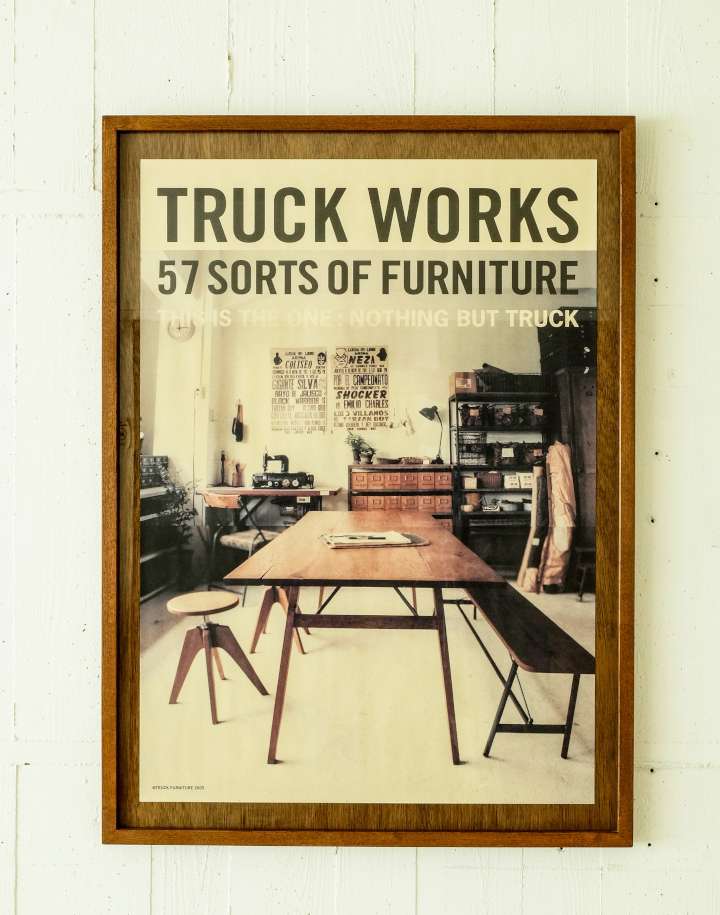 TRUCK WORKS POSTER | TRUCK FURNITURE