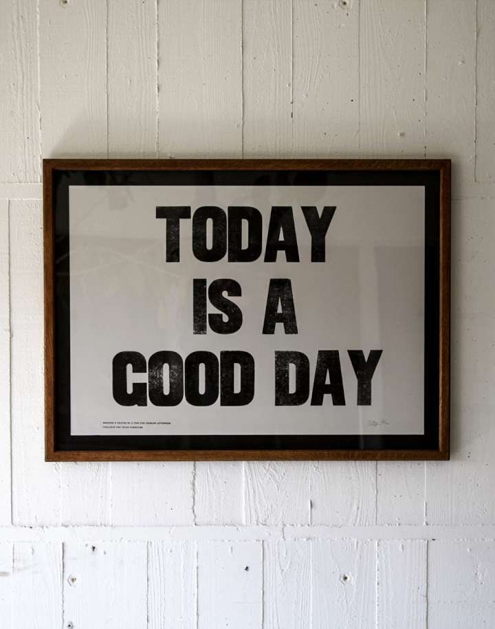 TODAY IS A GOOD DAY | TRUCK FURNITURE