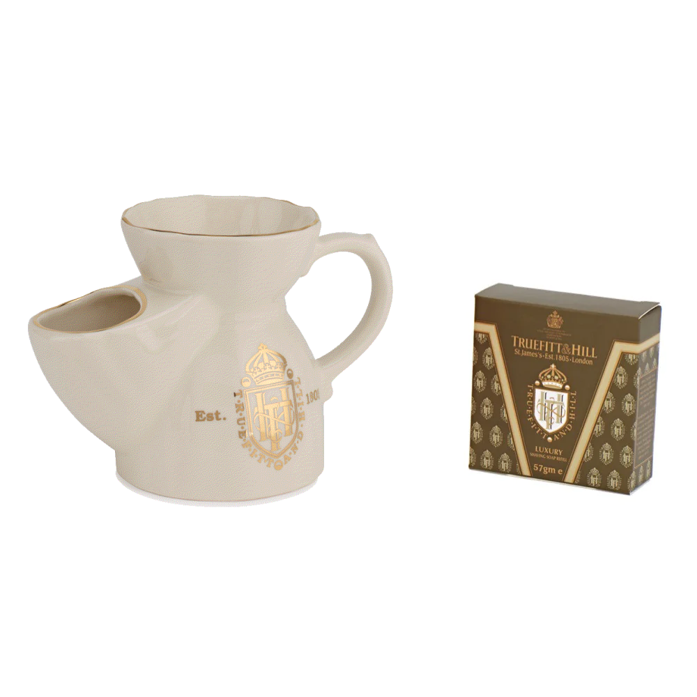 Cream Shaving Mug (with Lavender Refill Soap) - Truefitt & Hill US