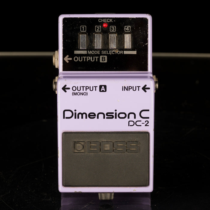 Used Vintage Boss Dimension C DC-2 Made in Japan Blue Label Pedal