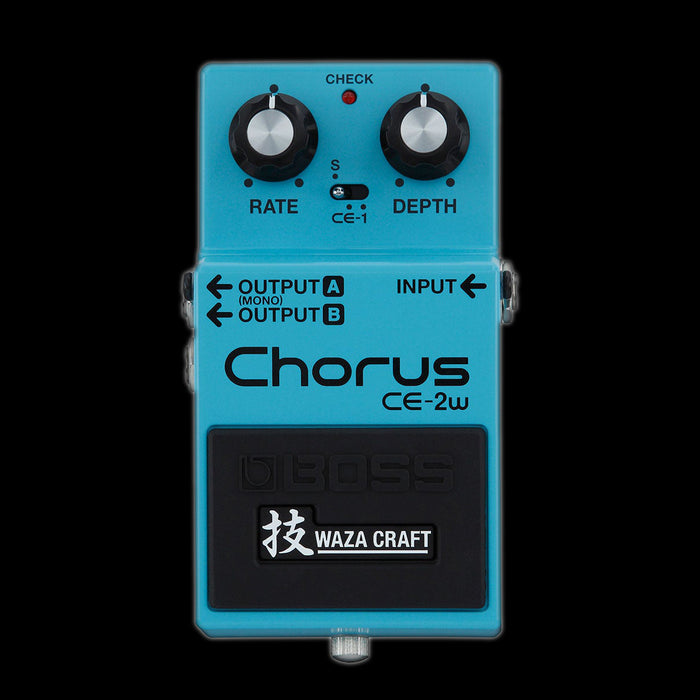 Boss CE-2W Waza Craft Chorus Guitar Pedal — Truetone Music