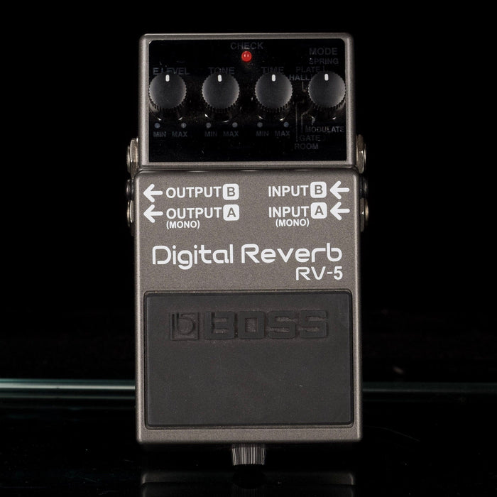 Used Boss RV-5 Digital Reverb Guitar Effect Pedal — Truetone Music