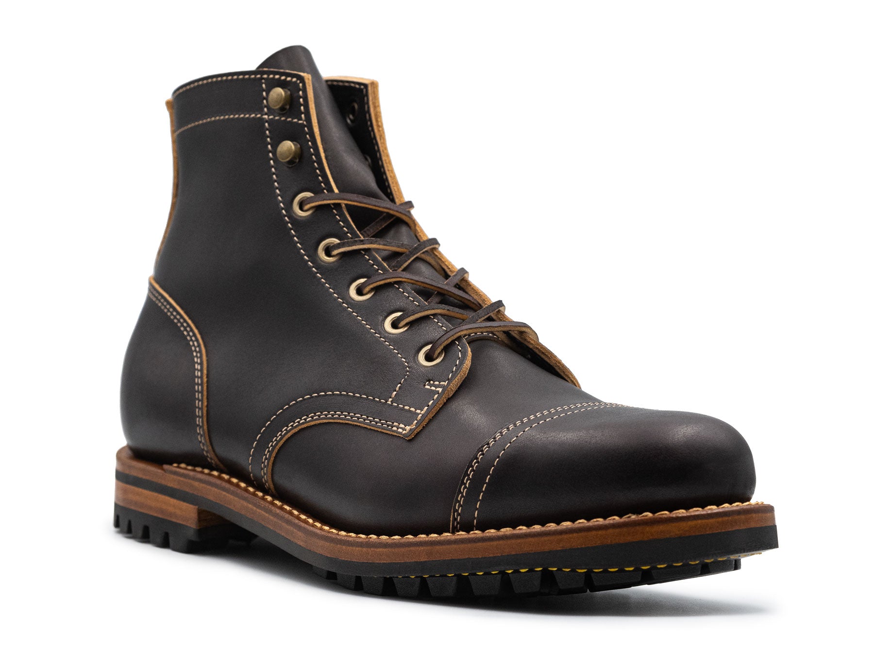 Black Cypress Teacore | Cap Toe – Truman Boot Co.