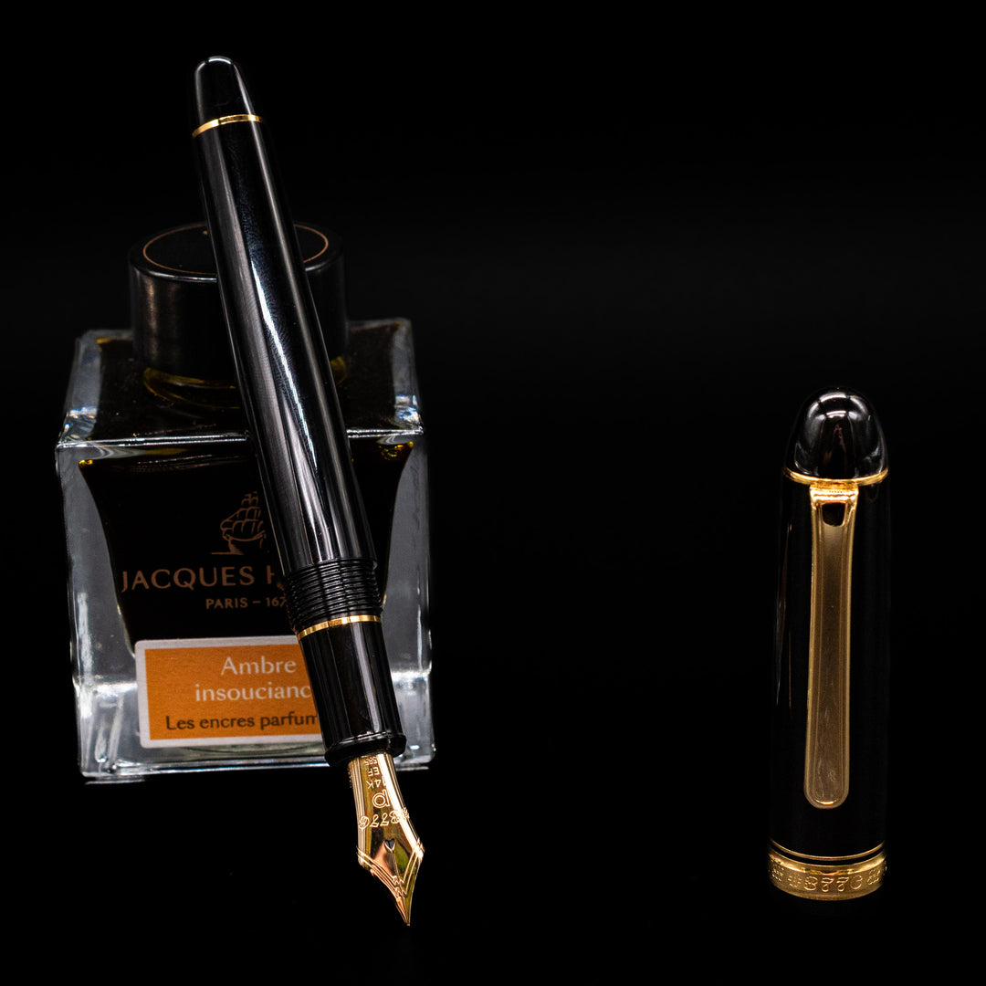 Platinum 3776 Century Fountain Pen - Black & Gold – Truphae