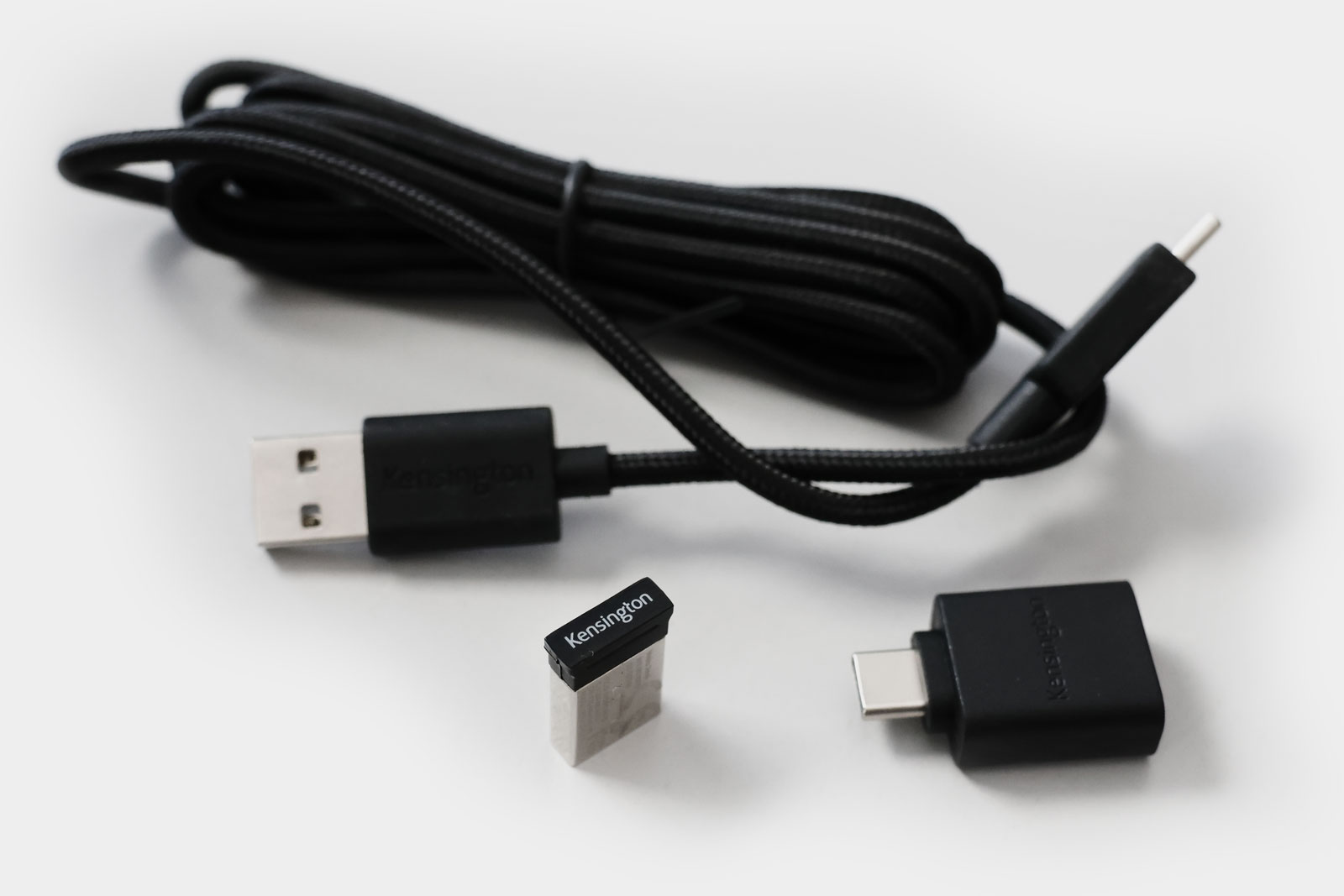 kensington-slimblade-pro-trackball-cable-usb-receiver - Trackball