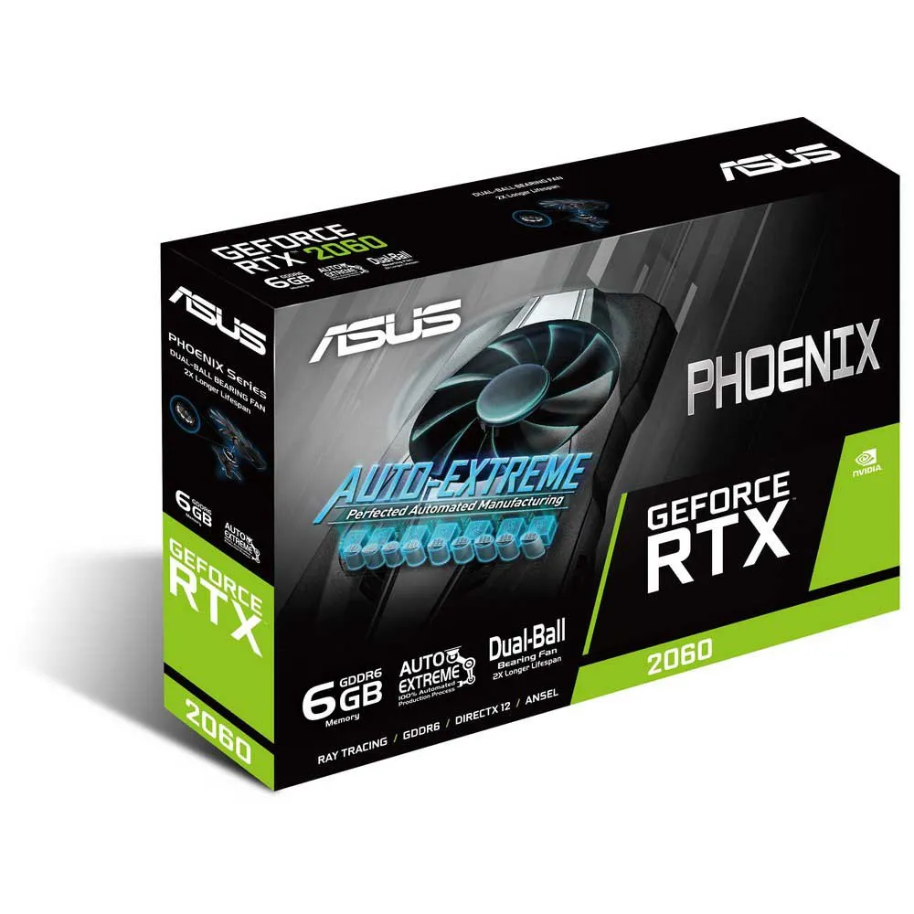 Asus Phoenix GeForce RTX 2060 6GB GDDR6 Graphic Card | Techinn