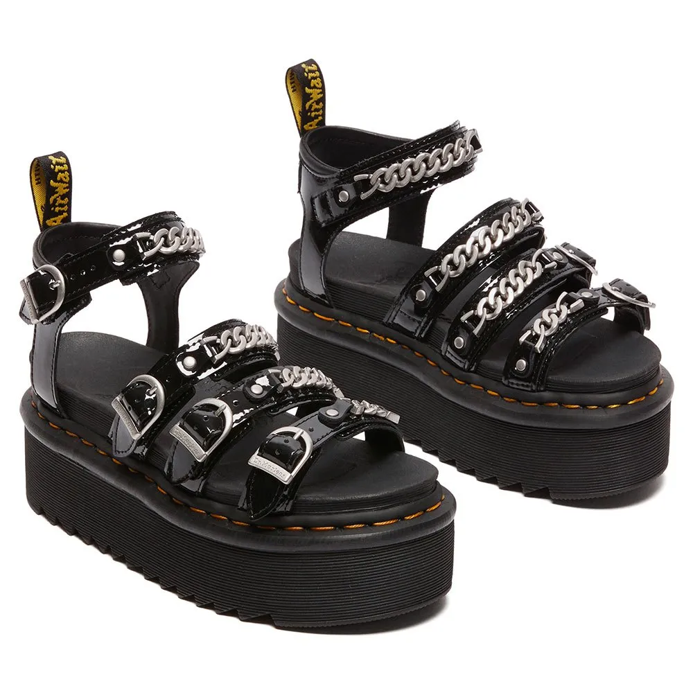Dr martens Blaire II Quad Chain sandals Black | Dressinn