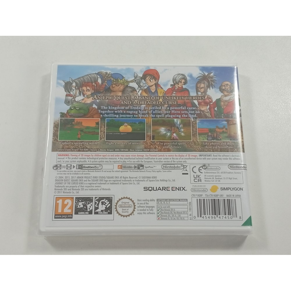 Trader Games - DRAGON QUEST VIII JOURNEY OF THE CURSED KING