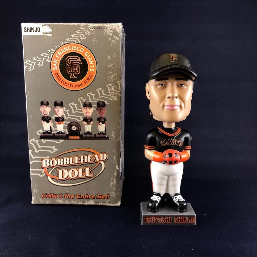 2002年球場配布 ボブルヘッド 新庄剛志 | Trading Card Journal