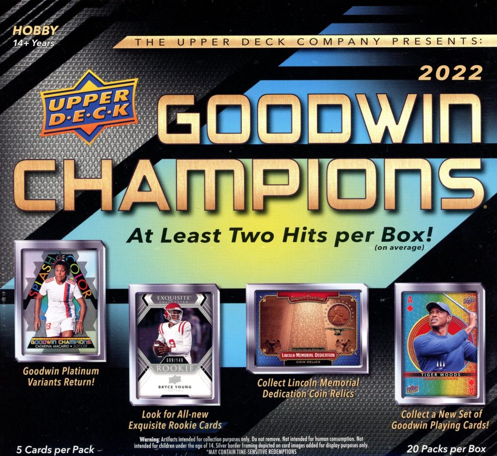 2022 UPPER DECK GOODWIN CHAMPIONS HOBBY【製品情報】 | Trading Card