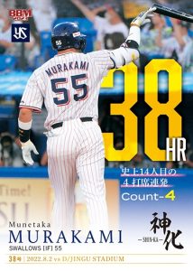 ⚾ BBM ベースボールカードセット 2023 村上宗隆 神化 ～SHIN-KA