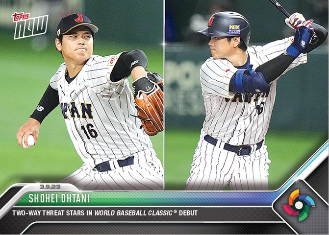 TOPPSがWBCカードを続々と発売！ 大谷より先にカードになったNPB選手は