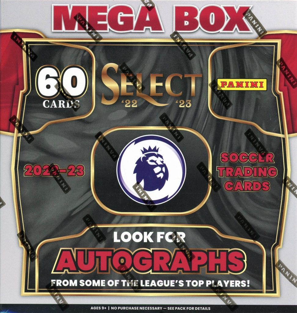 ⚽ 2022-23 PANINI SELECT ENGLISH PREMIER LEAGUE SOCCER MEGA BOX