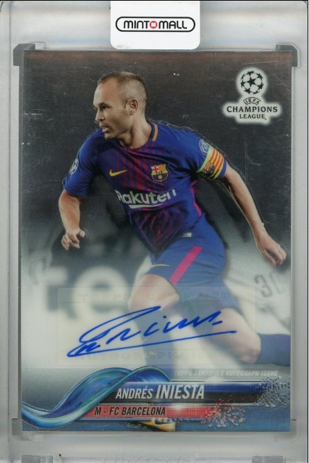 イニエスタが神戸退団を発表！ 日本でトレカになってくれてありがとう