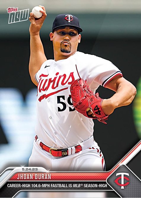 MLB 実使用世界最速球❗️ヨアン・デュラン101.8マイル（163.8キロ